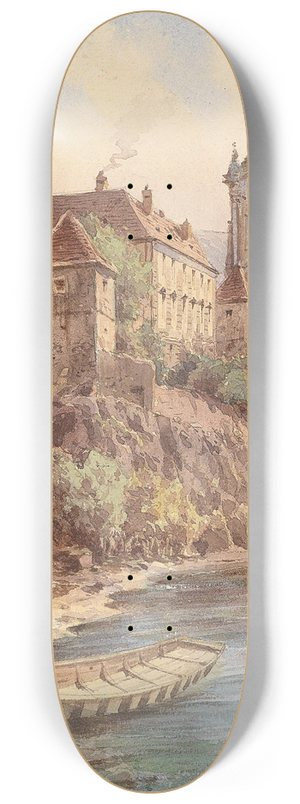 Carl Wenzel Zajicek - Drnstein 8.25 inch art skate deck