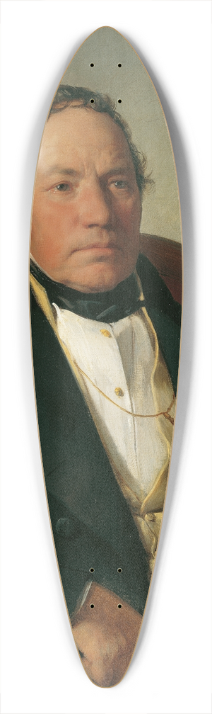 Friedrich von Amerling - Der Industrielle Johann Nepomuk Reithoffer 39.3 inch art pintail longboard deck