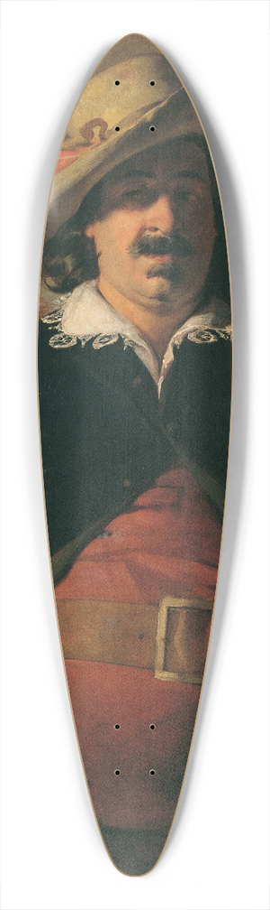 Friedrich von Amerling - Der Landschaftsmaler Ignaz Raffalt als Falstaff 39.3 inch art pintail longboard deck