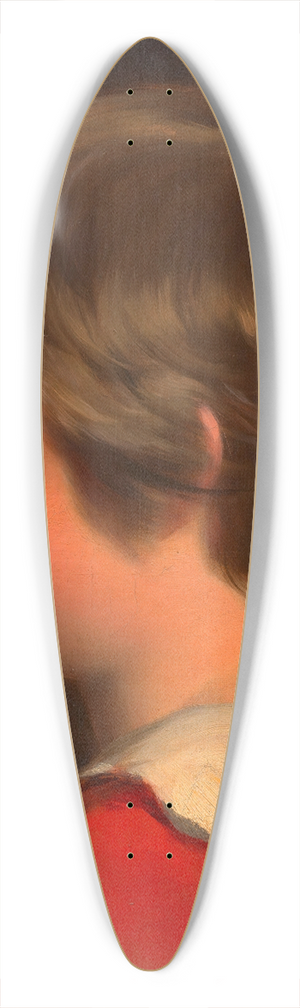 Friedrich von Amerling - Friedrich Amerling (Sohn des Knstlers) 39.3 inch art pintail longboard deck
