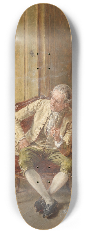 Carl Wilhelm Anton Seiler - Die Pause 8.25 inch art skate deck