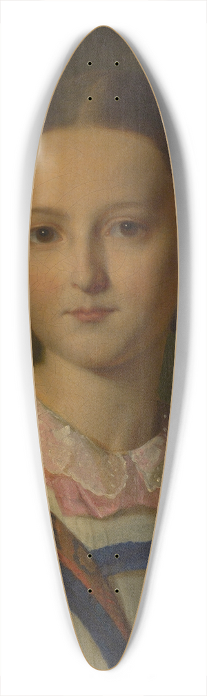 Friedrich von Amerling - Portrait Of A Young Girl 39.3 inch art pintail longboard deck