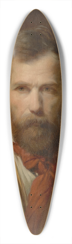 Friedrich von Amerling - Selbstportrt 39.3 inch art pintail longboard deck