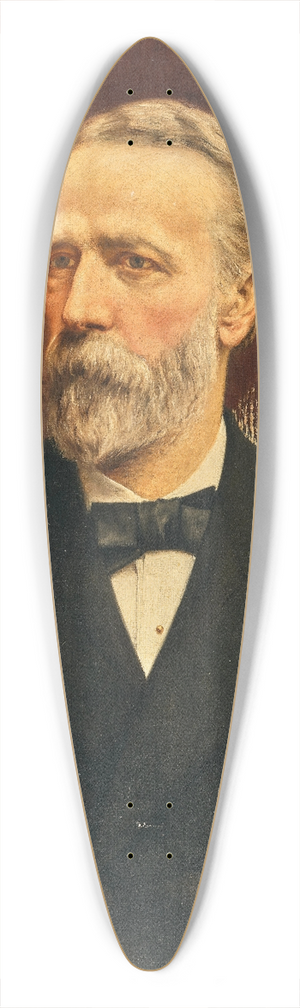 Frigyes Friedrich Miess - Portrait of the mayor of Olomouc 39.3 inch art pintail longboard deck