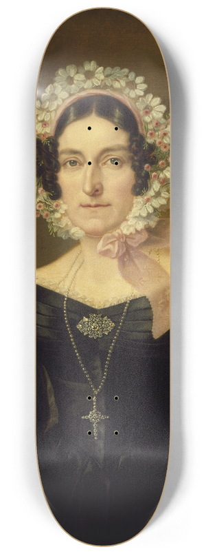 Carl Wilhelm Nordgren - Sofia Magdalena Cantzler 8.25 inch art skate deck Carl Wilhelm Nordgren - Sofia Magdalena Cantzler 8.25 inch art skate deck