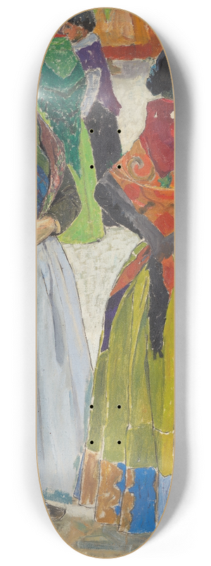 Carl Wilhelmson - Spanish Women 8.25 inch art skate deck
