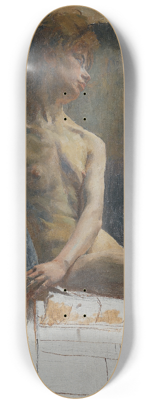 Carl Wilhelmson - Study of a Model 8.25 inch art skate deck