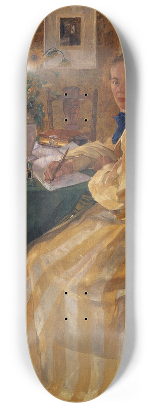 Carl Wilhelmson - The Artists Sister 8.25 inch art skate deck