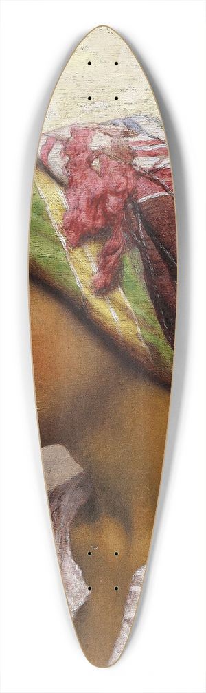 Fyodor Bronnikov - The Italian Girl 39.3 inch art pintail longboard deck