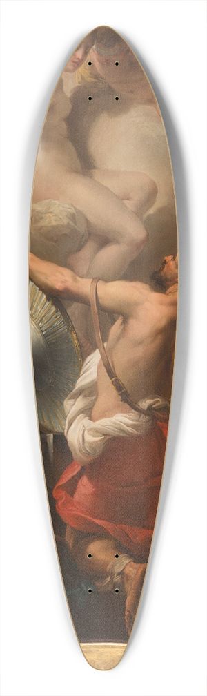 Gaetano Gandolfi - Venus Ordering Armor for Aeneas at Vulcans Forge 39.3 inch art pintail longboard deck