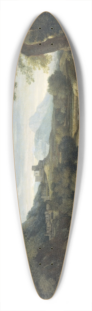 Gaspard Dughet - Landscape 39.3 inch art pintail longboard deck