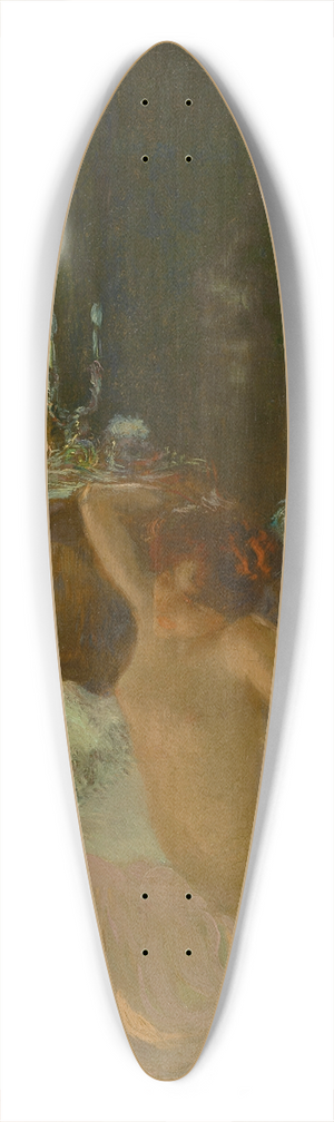 Gaston La Touche - La Dmangeaison 39.3 inch art pintail longboard deck
