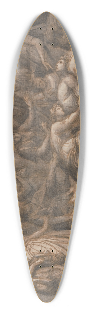 Gavin Hamilton - Andromache Mourning the Death of Hector 39.3 inch art pintail longboard deck Gavin Hamilton - Andromache Mourning the Death of Hector 39.3 inch art pintail longboard deck
