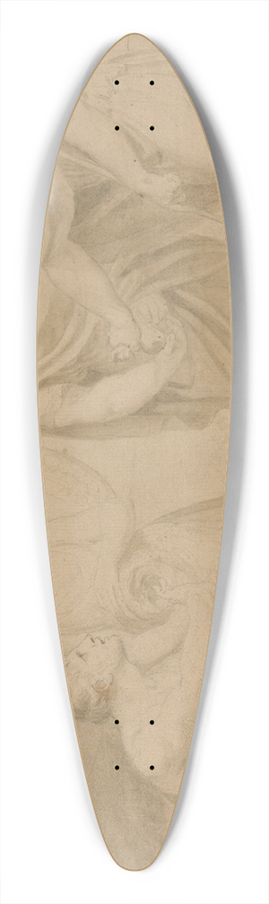 Gavin Hamilton - Classical Composition 39.3 inch art pintail longboard deck Gavin Hamilton - Classical Composition 39.3 inch art pintail longboard deck