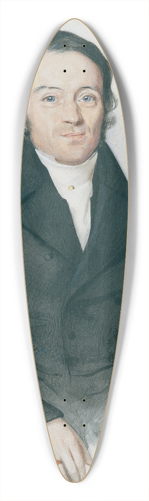 Georg Decker - Alois Zaillner 39.3 inch art pintail longboard deck