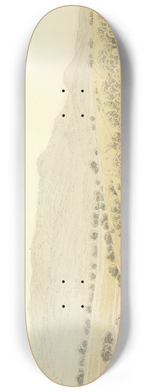 Caspar David Friedrich - Highlands 8.25 inch art skate deck