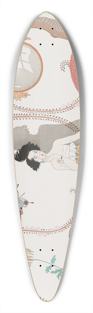 George Barbier - Minhuit  ou lappartement a la mode 39.3 inch art pintail longboard deck
