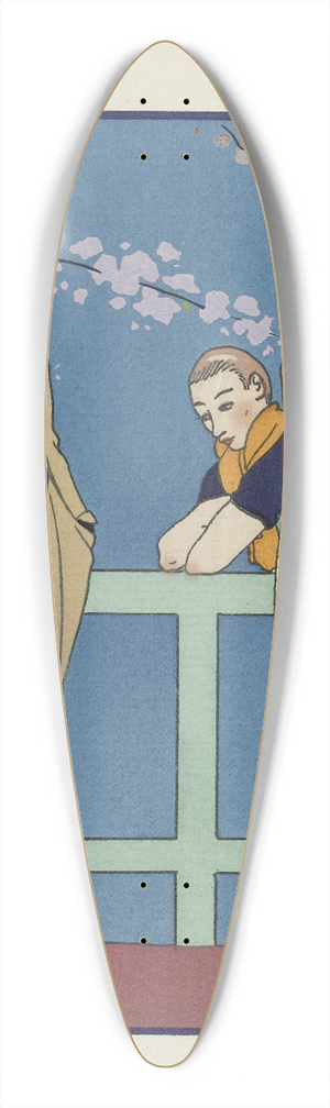 George Barbier - Rugby ;Costume tailleur de Redfern 39.3 inch art pintail longboard deck