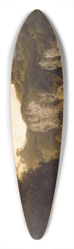 George Barret - A View near Avoca 39.3 inch art pintail longboard deck George Barret - A View near Avoca 39.3 inch art pintail longboard deck