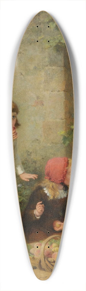 George Bernard O'Neill - Stolen Fruit Is The Sweetest 39.3 inch art pintail longboard deck