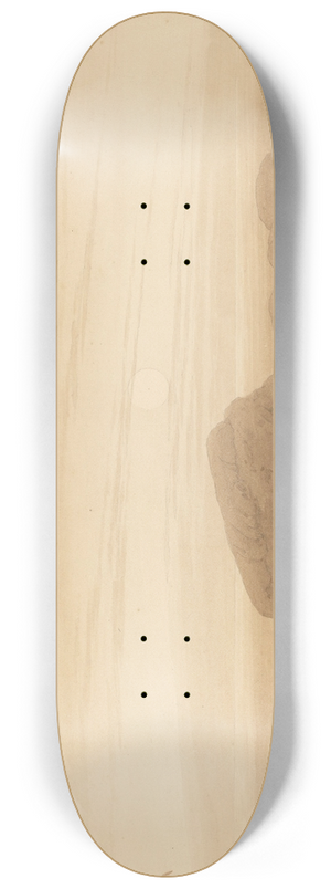 Caspar David Friedrich - Mondaufgang ber einsamem Ufer 8.25 inch art skate deck