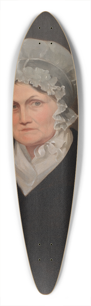 George Catlin - Portrait of Polly Sutton Catlin 39.3 inch art pintail longboard deck George Catlin - Portrait of Polly Sutton Catlin 39.3 inch art pintail longboard deck