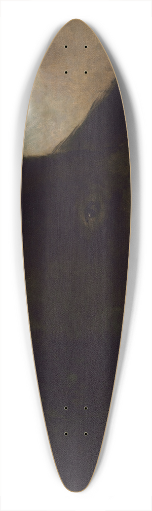 George Catlin - Portraits of a Grizzly Bear and Mouse, Life Size 39.3 inch art pintail longboard deck
