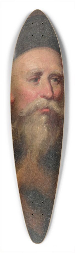 George Chinnery - Portrait of a Hong merchant in winter dress 39.3 inch art pintail longboard deck