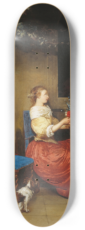 Caspar Netscher - Courtship 8.25 inch art skate deck