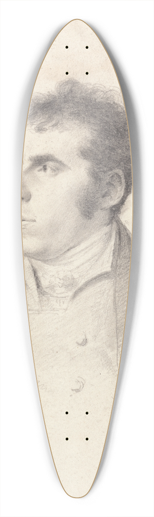 George Dance - Portrait of a Young Man 39.3 inch art pintail longboard deck