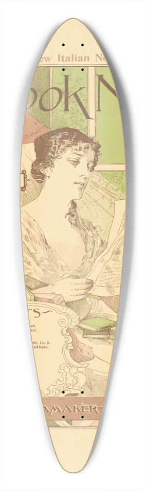 George Du Maurier - Book News (October) Vol. XV No. 170. 39.3 inch art pintail longboard deck