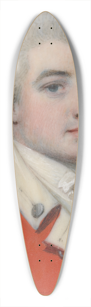 George Engleheart - Major Andr 39.3 inch art pintail longboard deck