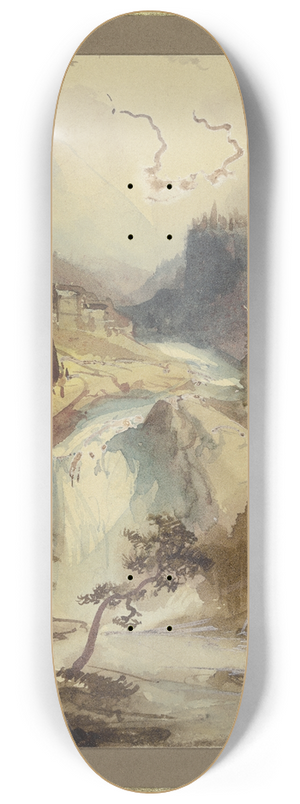 Caspar Scheuren - Gastein 8.25 inch art skate deck Caspar Scheuren - Gastein 8.25 inch art skate deck