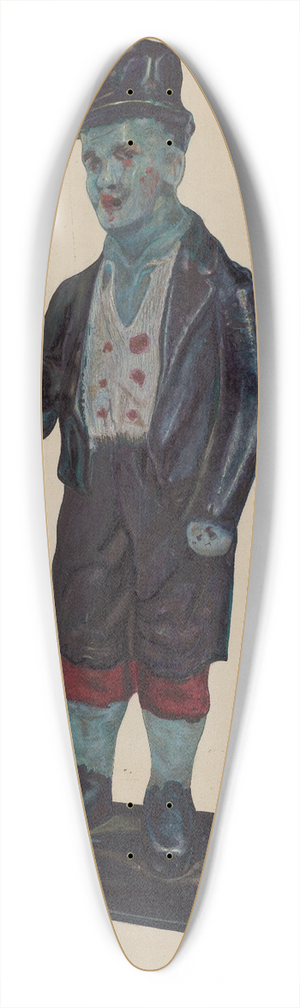 George File - Hitching Post 39.3 inch art pintail longboard deck