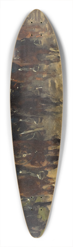 George Hendrik Breitner - Cavalry 39.3 inch art pintail longboard deck