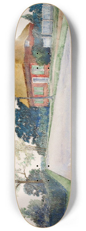 Cass Gilbert - A Road in Dorset 8.25 inch art skate deck