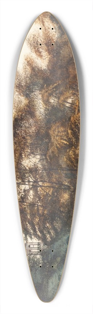 George Howard - 9th earl of Carlisle,The Grounds at Castle Howard 39.3 inch art pintail longboard deck