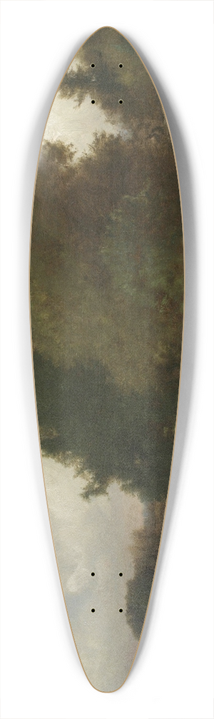 George Inness - Landscape 39.3 inch art pintail longboard deck
