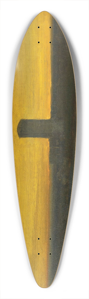 George Inness - The After Glow, Italy 39.3 inch art pintail longboard deck