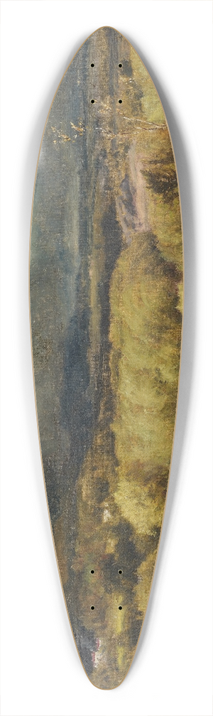 George Inness - The Coming Storm 39.3 inch art pintail longboard deck George Inness - The Coming Storm 39.3 inch art pintail longboard deck