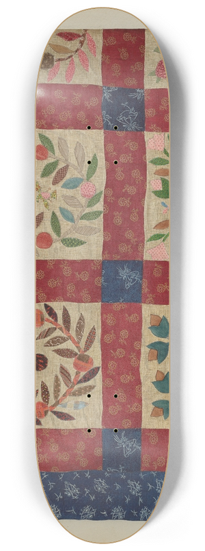 Catherine Fowler - Applique Quilt 8.25 inch art skate deck