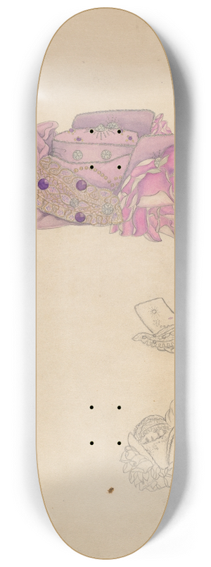 Catherine Fowler - Hat 8.25 inch art skate deck