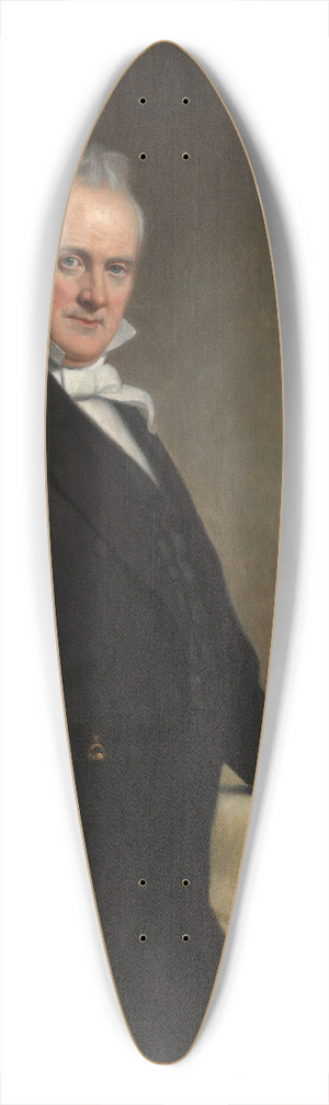 George Peter Alexander Healy - James Buchanan 39.3 inch art pintail longboard deck