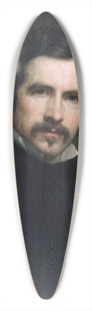 George Peter Alexander Healy - Portrait of the Artist 39.3 inch art pintail longboard deck