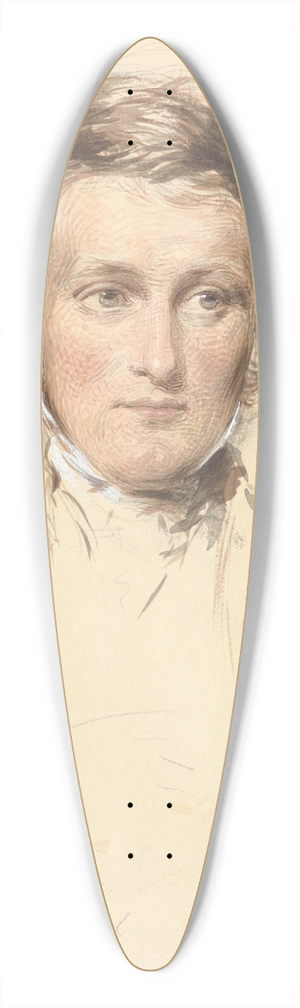 George Richmond - Hon. and Rev. Baptist Wriothesley Noel (1798-1873) 39.3 inch art pintail longboard deck