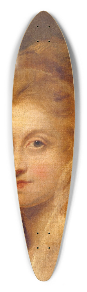 George Romney - Portrait of a Lady 39.3 inch art pintail longboard deck