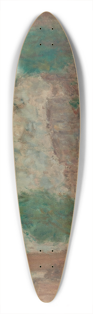 Georges d'Espagnat - Vue de Paris, le Pont Neuf 39.3 inch art pintail longboard deck