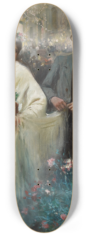 Cecilio Pl y Gallardo - The Verbena 8.25 inch art skate deck