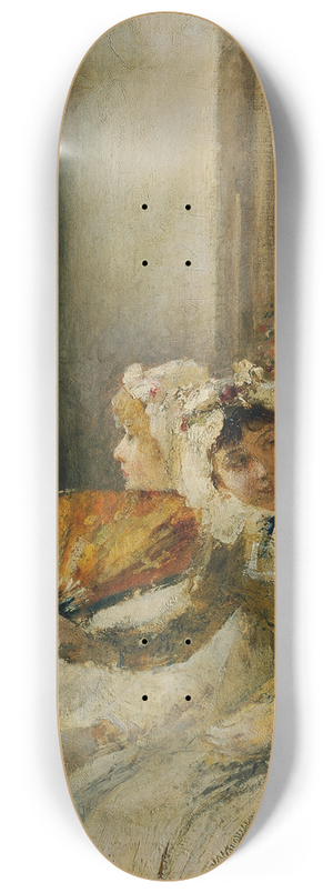 Cecil van Haanen - In der Kirche 8.25 inch art skate deck