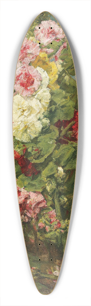 Georges Jeannin - Stockrosen 39.3 inch art pintail longboard deck